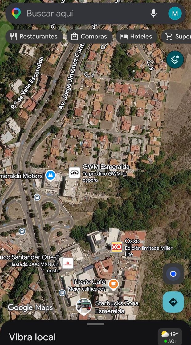 Ejemplo visual de pin patrocinado en Google Maps