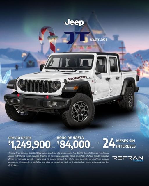 Jeep JT · campaña de temporada