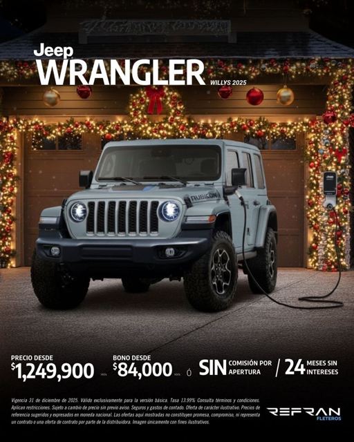 Jeep Wrangler · campaña de temporada