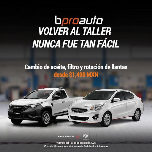 Postventa · cambio de aceite