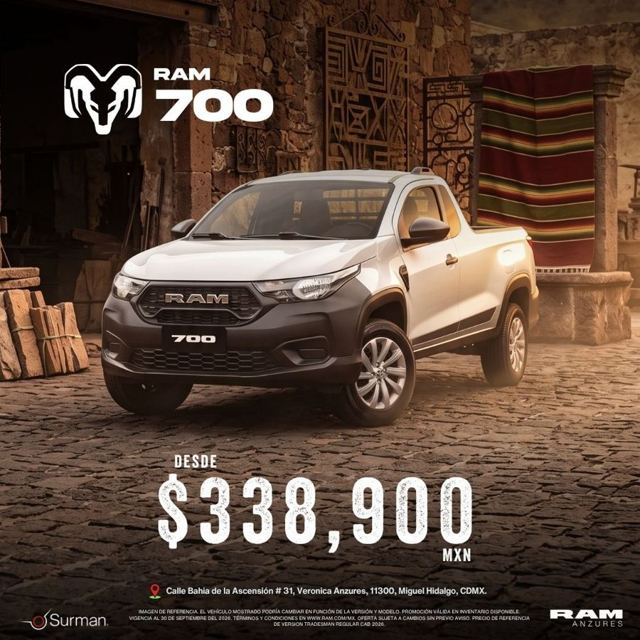RAM 700 · precio desde